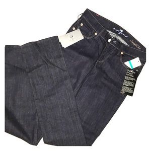 7 For All Mankind Straight Leg Jeans - Size 24
